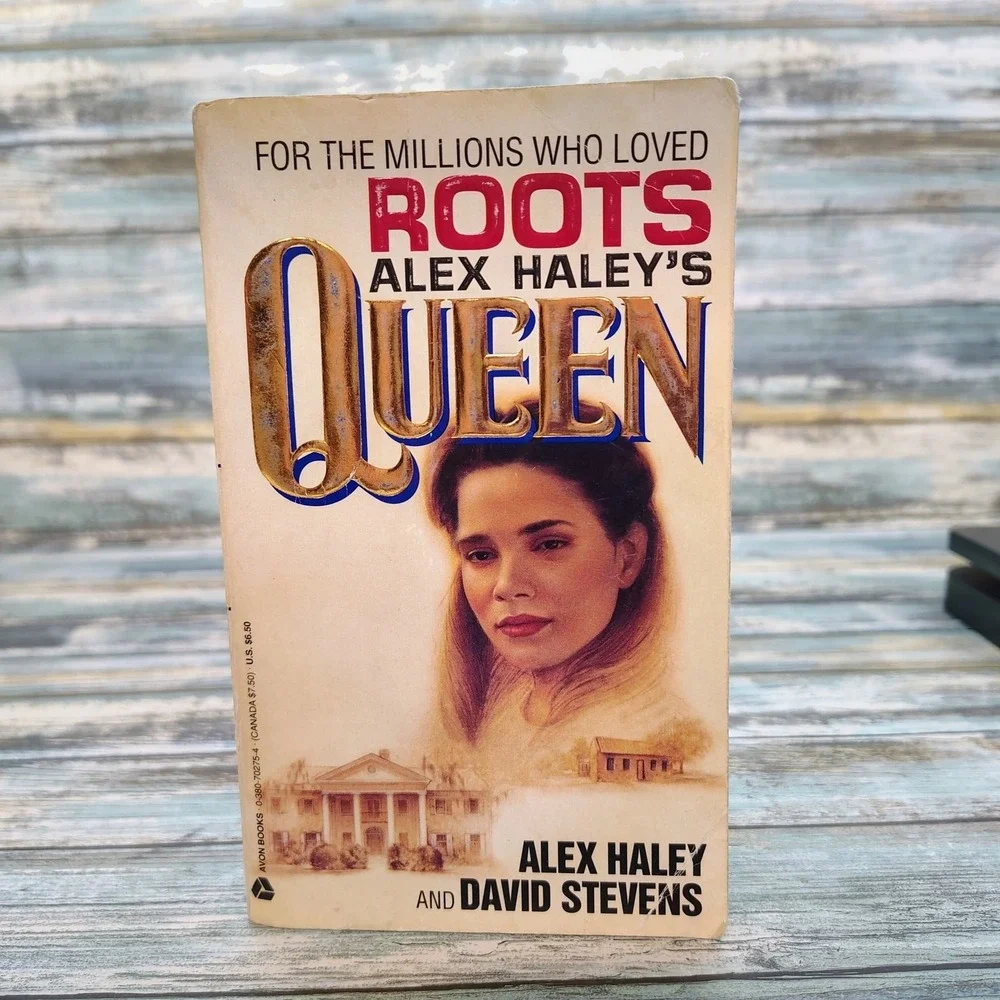 Queen Alex‎ Haley 1993 Avon Novel 1st Ed Print Paperback Drama Roots Saga FAIR